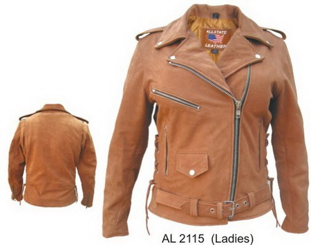 Ladie's basic  M/C jacket