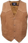 Men's gun pocket vest