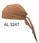 Brown skull cap