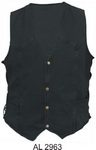 Black Denim Vest