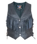 Ladies side lace braid Vest