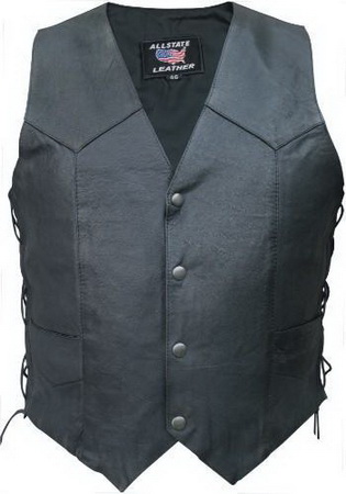 Men's side lace Vest