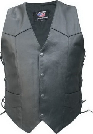 Men's  side lace tall Vest