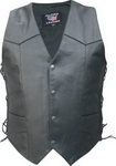 Men's  side lace tall Vest